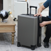 大容量防刮可擴容拉鏈加厚靜音萬向輪行李箱高顏值可坐耐用旅行