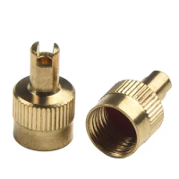 Lightweight Practical Durable High Quality Brand New Tyre Valve Cap Tire Tool Cap Car 14.9x8.5mm Copper Replacement