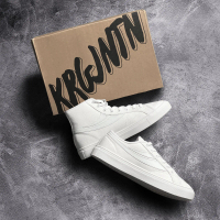 \ WHITE \" SEPATU KRJN 001 | KRJN 001 SHOES | SEPATU DISTRO PRIA"