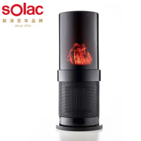 SOLAC-3D復古壁爐陶瓷電暖器 SNP-A05B