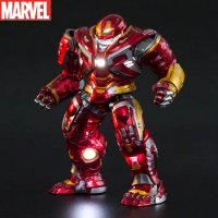 The Avengers Iron Man Glowing Anti-hulk Armor Model Super Hero Action Figure Collection Model Statue Toys For Children's Disney