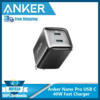 Anker USB C Charger 40W 521 Charger (Nano Pro) PIQ 3.0 Durable Compact Fast Charger