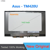 14 Inch Panel 1920*1080 FHD Replacement Lcd Display Screen Assembly For ASUS-TM420U N140HCA-EAC For ASUS Vivobook Flip 14 Series