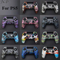 JCD Rubber Protective Cover Skin For PS5 Controller GamePad Anti-slip Soft Silicone Case Protection sleeve Accessories