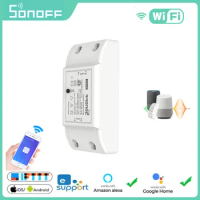 SONOFF Outlets Wifi eWeLink Breaker BasicR2 Switch Smart Wireless Remote Controller DIY Wifi Light Switch Work With Google Alexa