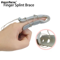 4 Sizes Finger Brace Support Posture Corrector Aluminium Finger Hand Splint Recovery Injury Pain Bending Deformation Correction