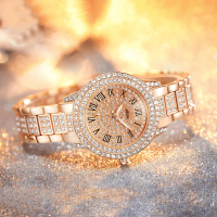 COD Jam Tangan Wanita diamond Analog Gelang Rantai Stainless Steel Vintage G79 Jam Tangan Wanita Ter