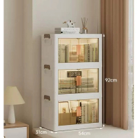 （54cm面寬【三層】）收納櫃 自由組合小書櫃 塑膠置物架