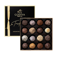 【GODIVA官方直營】松露巧克力禮盒16顆裝(生日禮、情人節、聖誕節)
