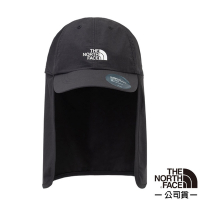The North Face 中性款 舒適防曬休閒遮陽帽(可調式頭圍設計)_黑色