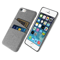 SE 2016 For Apple iPhone SE 2016 Case Luxury Fabric Dual Card Cover For iPhone SE 2020 2022 Silicon Case For iPhone SE 1 2 3