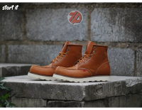 PROMO SEPATU BOOT REDWING 8.inci SEPATU KULIT SAPI ORIGINAL BERKUALITAS BISA BAYAR DITEMPAT
