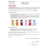TOP (Mẫu mới) Thùng 6 lon nước trái cây lên men Chill Cocktail mix vị 320ml