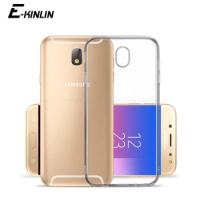 Transparent Silicone Phone Case For Samsung Galaxy J3 J4 J5 J6 J7 J8 Pro Plus Clear Ultra Thin Full Soft TPU Back Cover