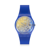 Swatch Gent 原創系列 YELLOW DISCO FEVER 藍色狂熱(34mm)