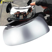 Motorcycle Accessories 180 Degree wide-angle rearview mirror For KAWASAKI J 125 300 J125 J300 KLE 500 KLE500 Blind Spot Mirror