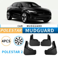 Suitable for Polestar 2 soft rubber mudguard car tire mudguard modification products