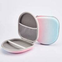 Headphone Storage Bag Gradient Color Headset Case EVA PU Shockproof Waterproof Protective Cover Carrying Box For EDIFIER W820NB