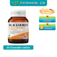 [50%] Blackmores Daily Protect Chewable 30s EXP:11/2025 [ 500mg CTB Vitamin C Farmasi CS ]