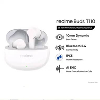 Realme Buds T110 Tws Headset Bluetooth Wireless Original White