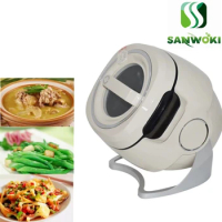Intelligen Stew pot cooking mixer machine rice cooker Frying pan Cooking Machine Multi-function Touch Panel Cooking Robot cooker