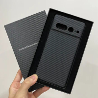 Real Aramid Carbon Fiber Protector Phone Case Cover On For Google Pixel 6a 6 7a 7 8a 8 Pro 5G Global Pixel7 Pixel8 a 128/256/512