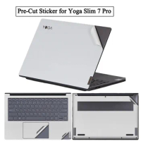 Pre-Cut Vinyl Laptop Skin Cover Sticker for Lenovo Yoga Slim 7 7i Pro 14 2022 2021 14ARH7 14IAH7 14IAP7 14IHU5 14ACH5 14ITL5