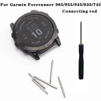 สำหรับนาฬิกา Garmin Forerunner 970 / 965 / 955 / 945 / 935 / 745 เข็มแท่งเชื่อมต่อหูดิบ ตัวชี้คงที่ 