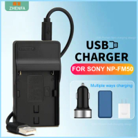 NP-FM500H BC-VM10 Battery Charger for SONY Camera Alpha SLT-A57 A58 A65 A68 A77 II A99 A100 A200 A300 A350 A500 A550