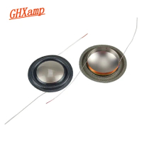 GHXAMP 25.9mm Tweeter Voice coil Titanium Film 8ohm Speaker Repair Parts 26 Core For B&amp;W SEAS JAMO Copper Clad Aluminum Coil 2PC