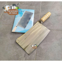 Germany Steel Bone Crusher Knife wooden handle/meat knife / pisau tulang german/Pisau Lapah/Cleaver
