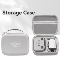 Storage Bag For DJI Mini2/Mini 2 SE Portable Carrying Case Mini2/2 SE Drone Accessories PU Leather Splash-proof Shoulder Bag