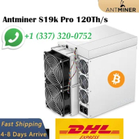 Discount promo offer Antminer S19k pro 120Th 2760W Asic Miner Bitmain Crypto BTC Bitcoin Miner Mining