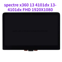 13.3" Assembly for HP spectre x360 13 4101dx 13-4101dx FHD 1920X1080 LED Display LCD Touch screen Digitizer Panel replacement