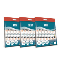 【益富】益力康高纖 營養均衡配方 方便包 60g*24入*3袋(乳清蛋白 原益力康高纖Plus 新包裝)