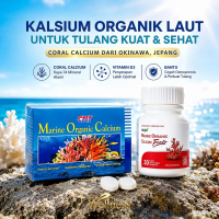 CNI Marine Organic Calcium MOC Suplemen Kalsium Tulang | Coral Calcium & Vit D3