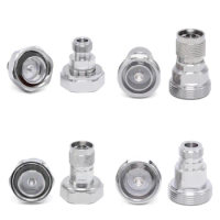 1Pcs/lot L29 7/8 7/16 DIN Male to N adapter Male plug to Female jack Socket Straight Coaxial RF base station signal Connector
