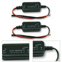 Set 2 Unit Penurun Voltan/Penukar DC 12V ke 5V 2.5A Pengawal DC-DC Modul Penurunan Laju