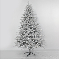 現貨清出單品 高檔白色聖誕樹 1.8m植絨樹