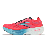 Brooks 競速跑鞋 Hyperion Elite 4 男鞋 粉 藍 輕量 碳板 緩衝 路跑 運動鞋 1000461D645