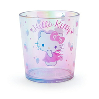 小禮堂 Hello Kitty 無把壓克力杯 300ml (極光款)