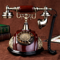 歐式仿古電話機 將軍令復古有線（無線插全網通卡）家用老式座機 小山好物嚴選