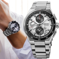 SEIKO 精工 ASTRON GPS衛星定位雙時區鈦金屬手錶 520送禮推薦 (SSH153J1/5X83-0AA0S)_SK045