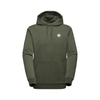 【Mammut 長毛象官方直營】Mammut ML Hoody Men Original 機能休閒長袖帽T 男款 深沼澤綠 #1014-05320