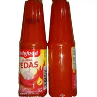 Indofood Saos Tomat 135Ml, Indofood Saos Pedas 135Ml, Indofood Saos Pedas Manis 135Ml, Indofood Saos