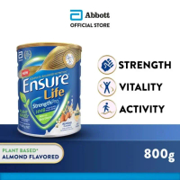 ENSURE LIFE Adult Nutrition PLANT BASED [800 Gr] Almond DAIRY ALTERNATIVES