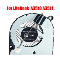 Laptop CPU Fan For Fujitsu For LifeBook A3510 A3511 DFS541105FC0T FLLH DQ5D577G002 DC5V 0.5A New