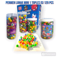 Lunak Mini , permen lunak @120 pcs , Gummy Candy lunak mini