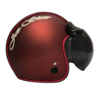 helm Bogo Retro JETSTAR 010 Brown Doff
