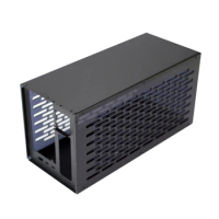 Thunderbolt-compatible GPU Dock Case- TH3P4G3 Metal Housing Box with PWM Fans Dropship